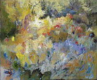 Spring Escarpment - painting